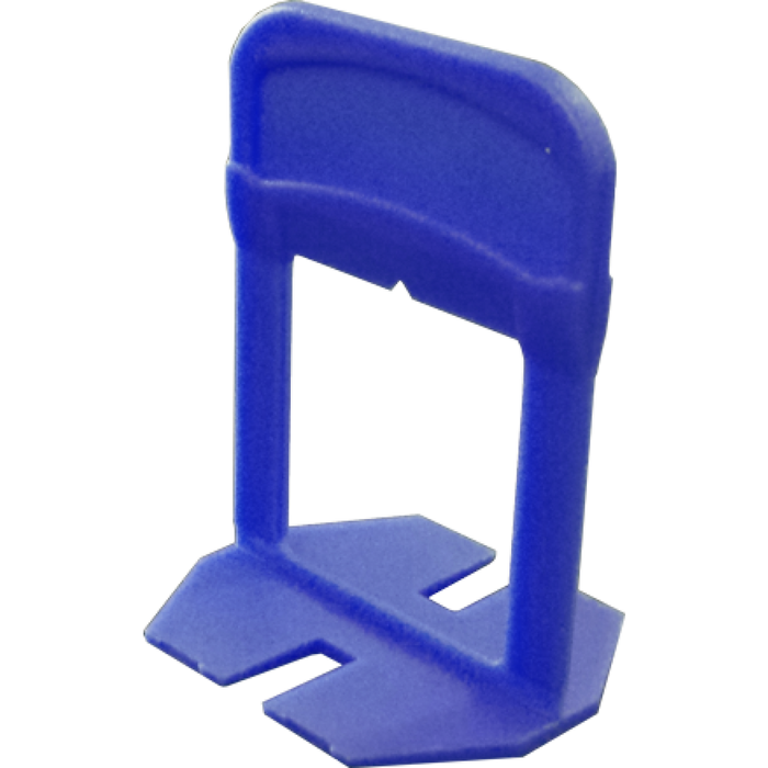 2 mm flisnivelleringsklips (høy) – flisetykkelse 13-23 mm – 100 stk