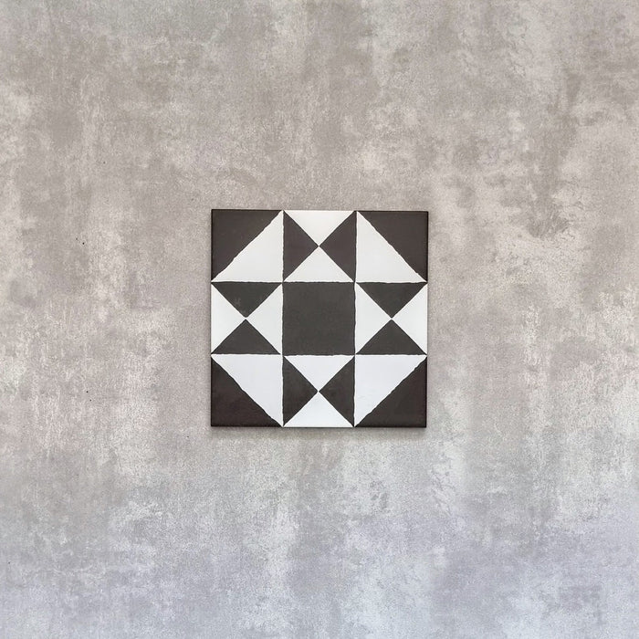 Richmond Schwarz Herrenhaus 20cm x 20cm