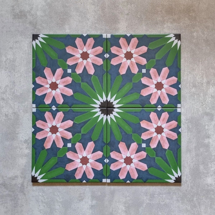 Fez Autumn Porcelain Tiles 20cm x 20cm