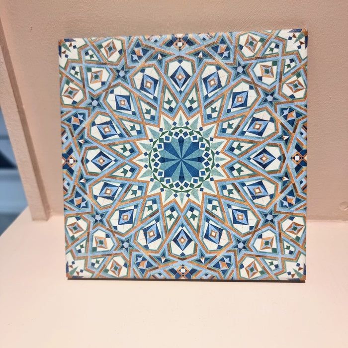 GANZE FLIESENPROBE Persien Kashan 15cm x 15cm