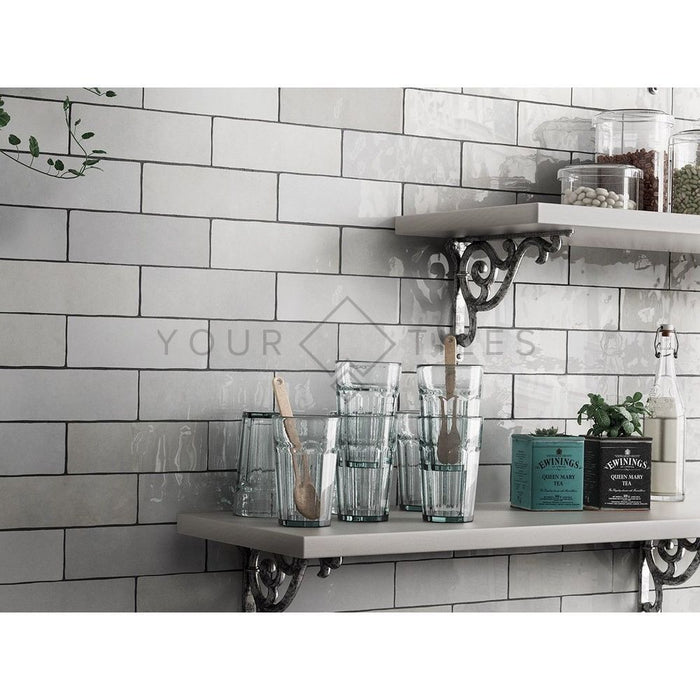 MUESTRA COMPLETA DE AZULEJO Zellige Blanco | Marroquí | 6,5 cm x 20 cm