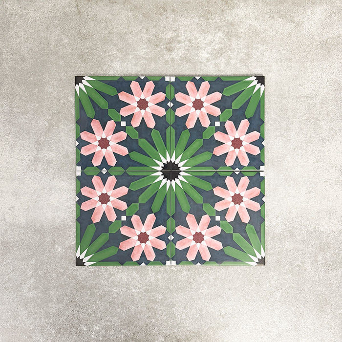 Fez Herbst | Marokkanischer Stil | 20cm x 20cm