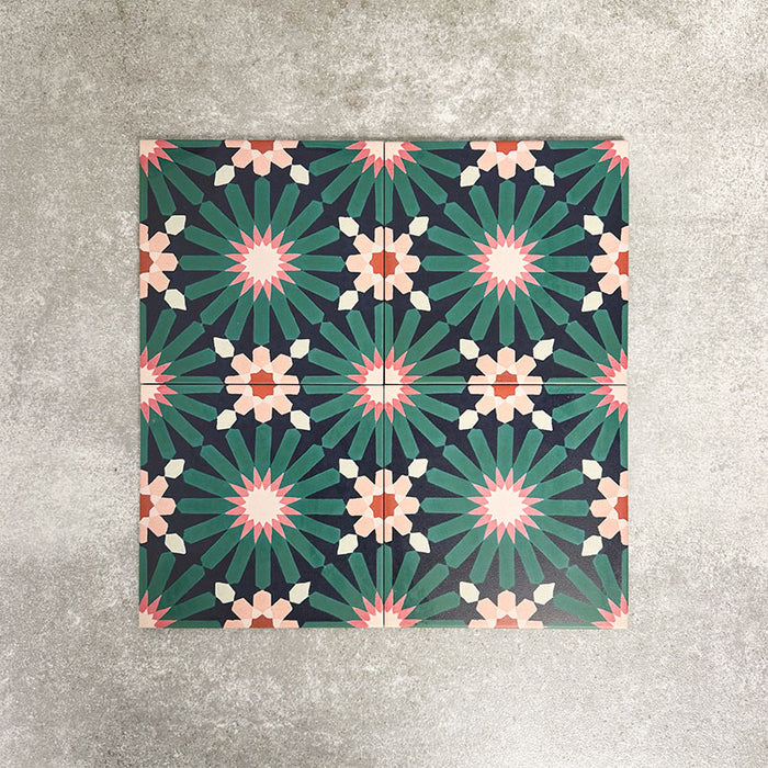 Fez Festival Marokkanische Fliese 20cm x 20cm