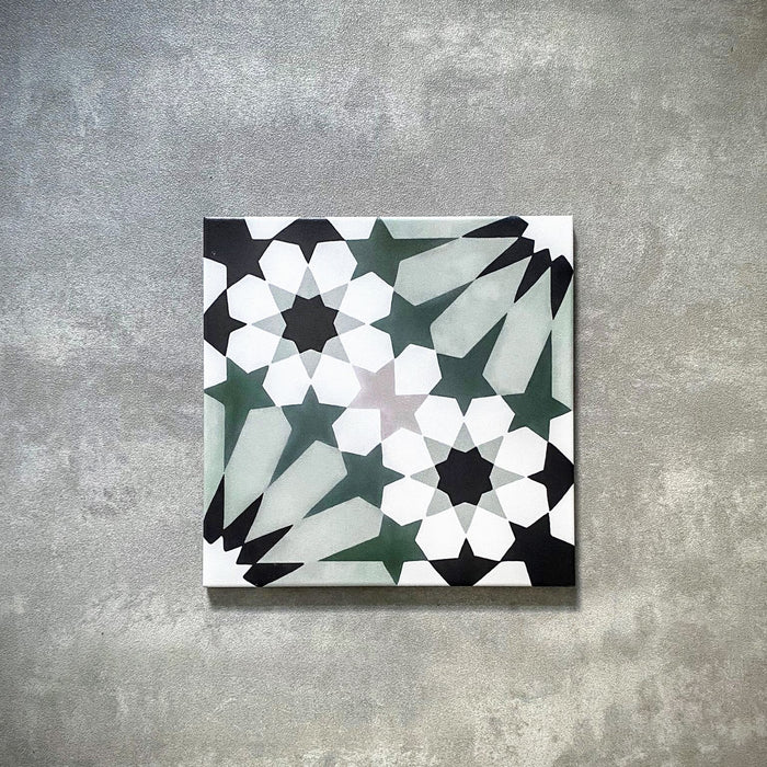 Fez Orchid Moroccan Tiles  20cm x 20cm