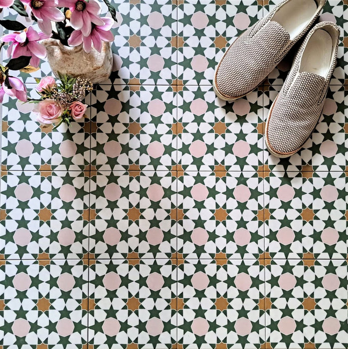 Kuba Tanane Marokkanische Fliese 20cm x 20cm