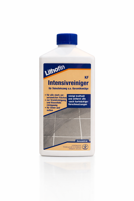 Lithofin KF Intensivreiniger – Kraftreiniger für Fliesen & Feinsteinzeug 1 Liter