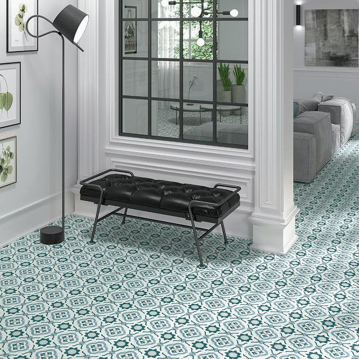 Andalusi Nazaar marokkansk flis 20 cm x 20 cm