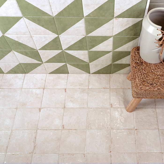 Menara Mini Antikkhvit 15 cm x 15 cm