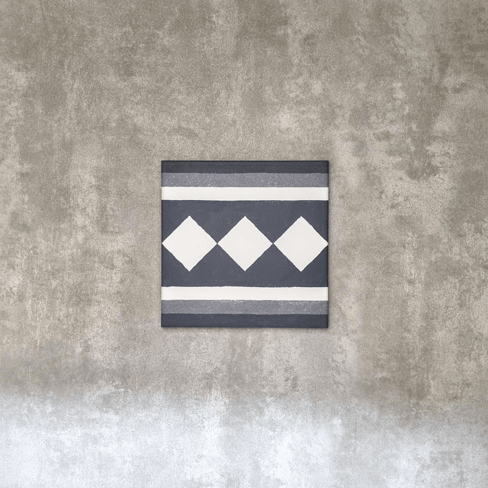 GANZE FLIESENPROBE Aston Manor Bordürenfliese 20cm x 20cm