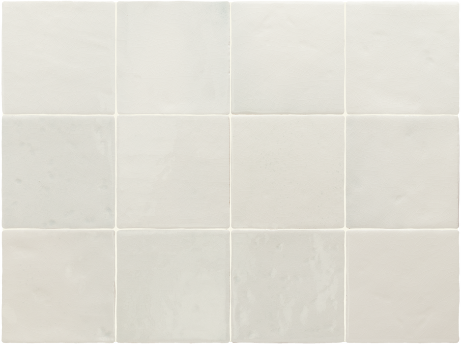 GANZE FLIESENPROBE Bora Bora Quadrat Weißer Sand | 10cm x 10cm