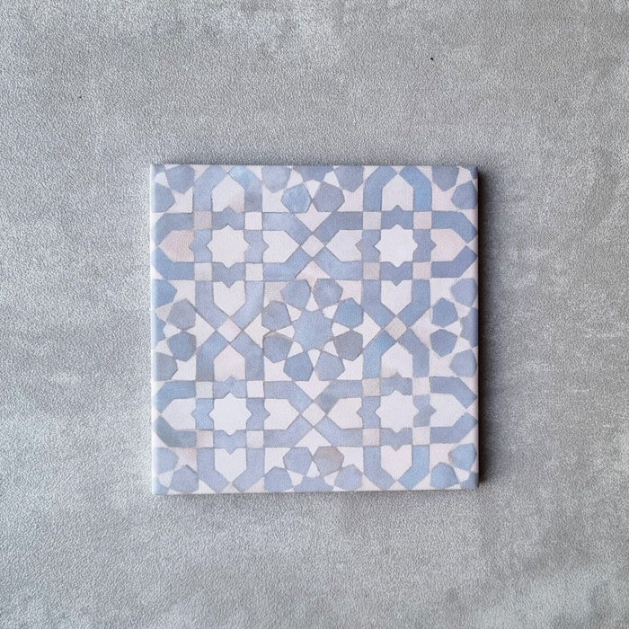 PRÓBKA CAŁEJ PŁYTKI Berber Tetuan MINI Niebieski 15cm x 15cm