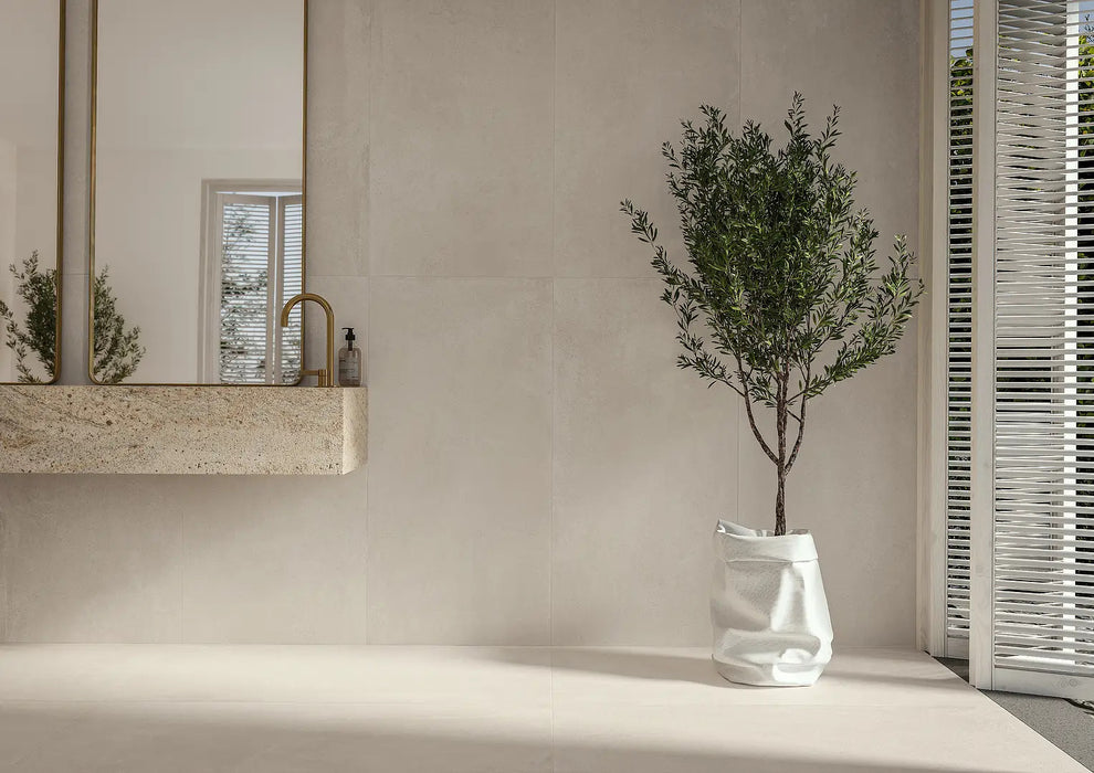 Wesentliches Konkret Valge MATT 60cm x 120cm