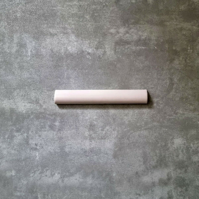 HELE FLISPRØVE Zellige Rosa Tåke Bordurflis 3cm x 20cm