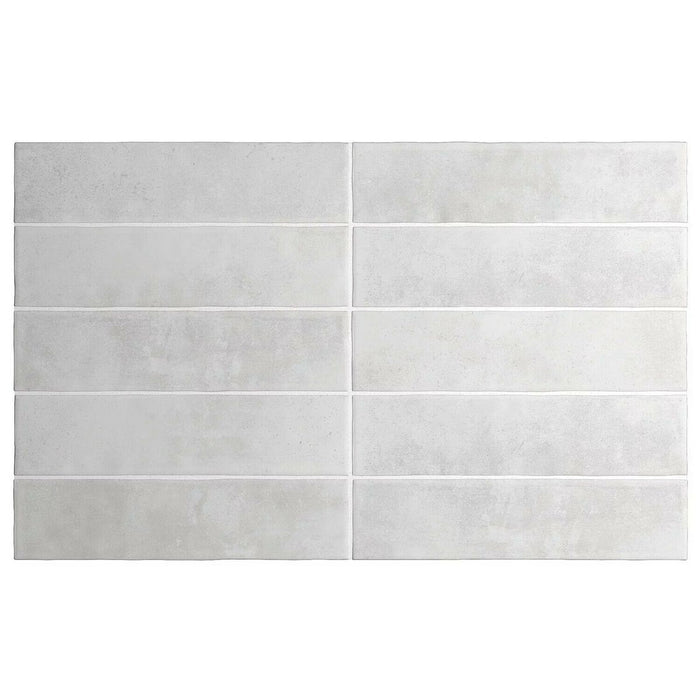 Munich Brick Ice White | 6cm x 24,6cm | Matte Wand- und Bodenfliesen