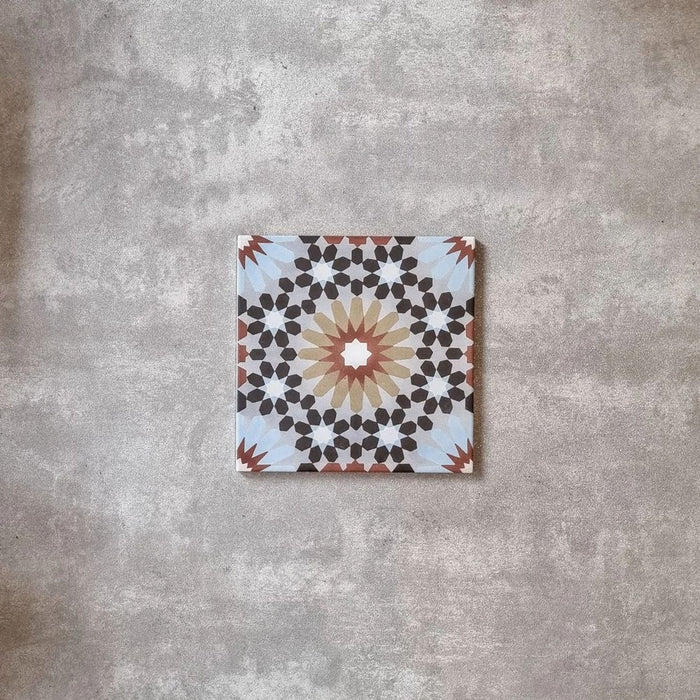 Fez Carnival Tile | 20cm x 20cm | Wall and floor tiles