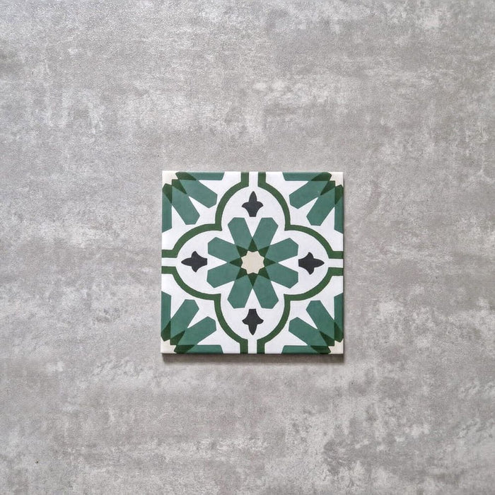 Clara Green Moroccan 20cm x 20cm