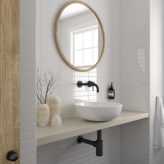 Gallery White Tiles | Glossy | Wall Tiles | 5cm x 20cm