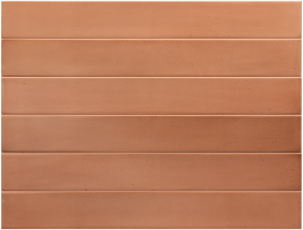 GANZE FLIESENPROBE Malediven Terrakotta Ziegel Matt | 5cm x 40cm