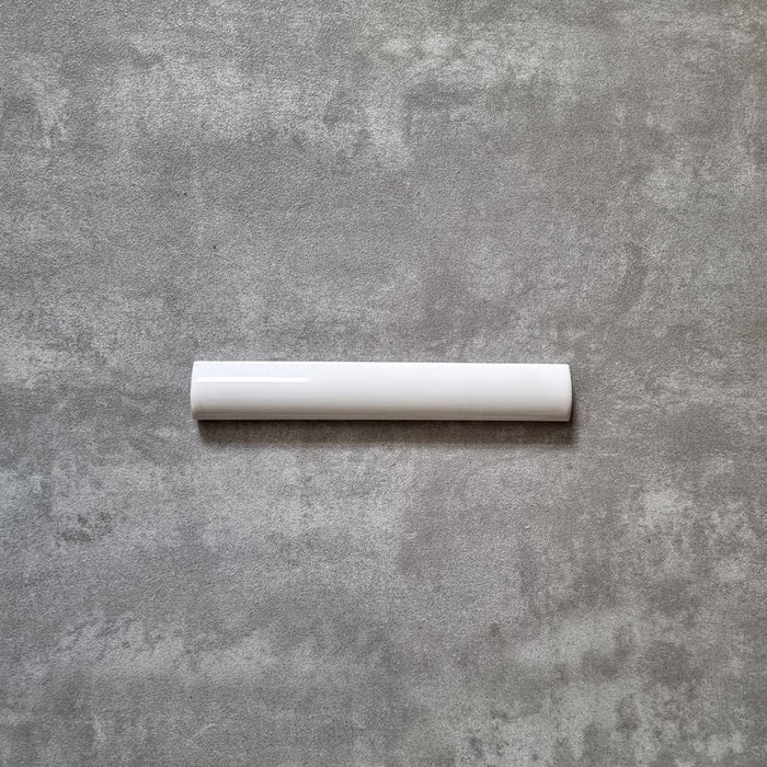 GANZE FLIESENPROBE Bordürenfliese Dordogne Weiß Blanca 3 x 20 cm