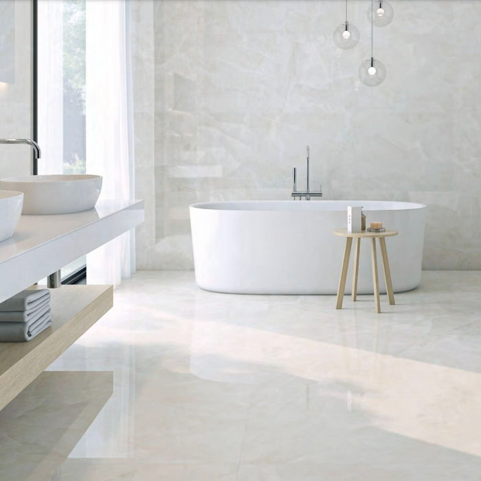 Pomero Polished Marble HOT Wall and Floor Tile 60cm x 120cm