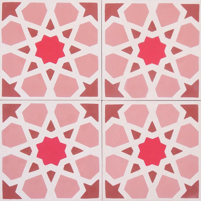 Kasbah Rose Stern | Roosa 20cm x 20cm