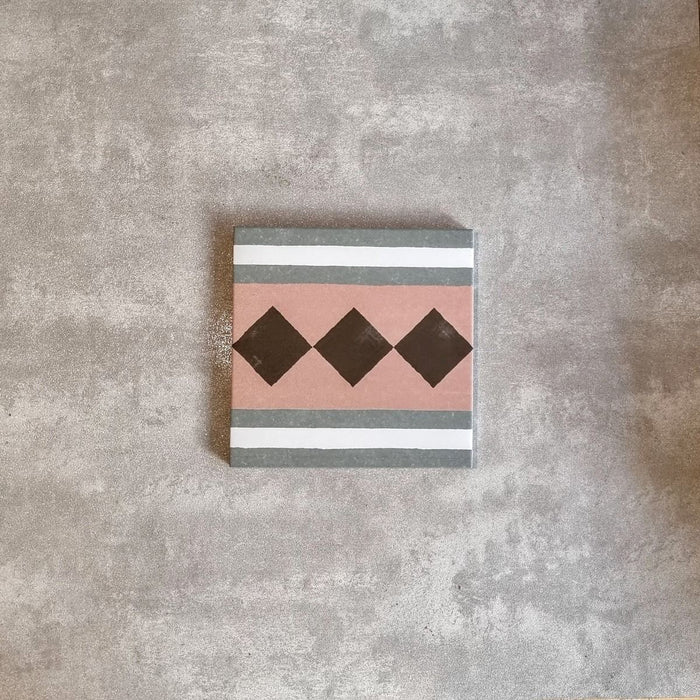 GANZE FLIESENPROBE Farnham Manor Bordürenseite 20cm x 20cm