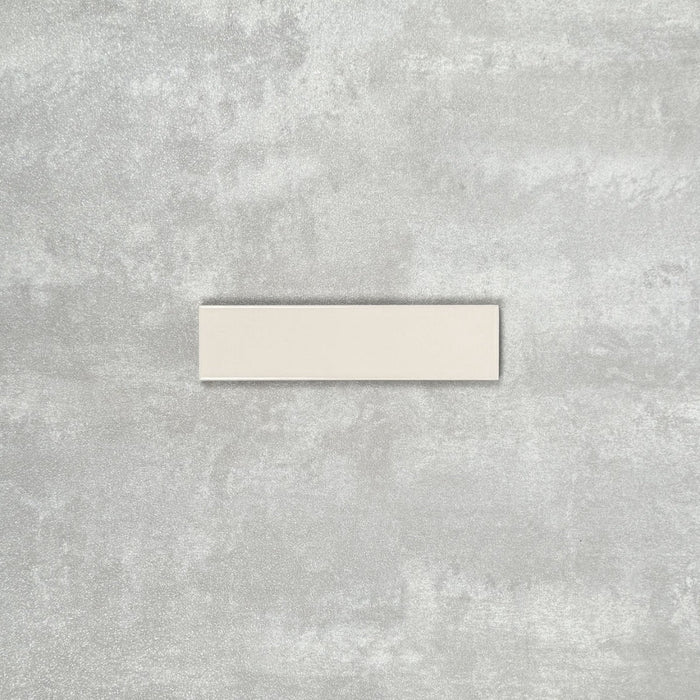 Gallery Beige Glänzende Wandfliese 5cm x 20cm