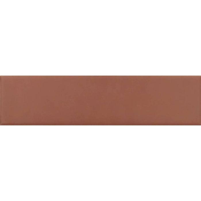 GANZE FLIESENPROBE Gallery Terrakotta Matt Wandfliese 5cm x 20cm