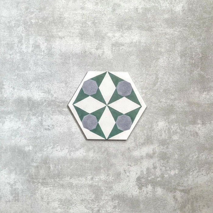 Kasbah Omairo kuusnurk 18,7 cm x 21,6 cm