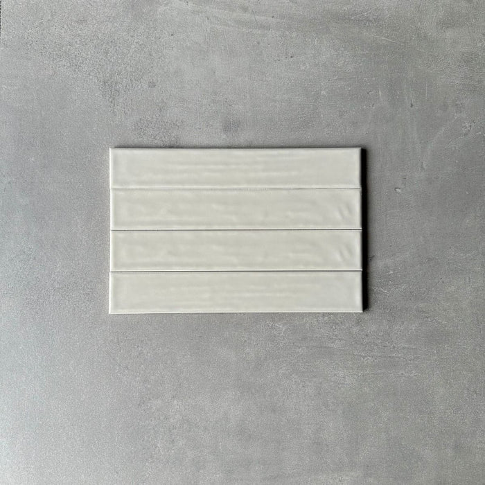 Pastel Tile|Gloss|BASE|Grey|5cm x 30cm