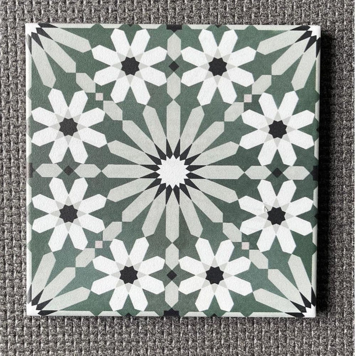 CELÁ VZORKA DLAŽBY Fez MINI Orchidea Marocká dlaždica 15cm x 15cm