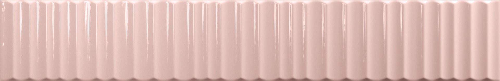 PRÓBKA CAŁEJ PŁYTKI Płytka pastelowa | Połysk | DEKOR | Różowa | 5cm x 30cm