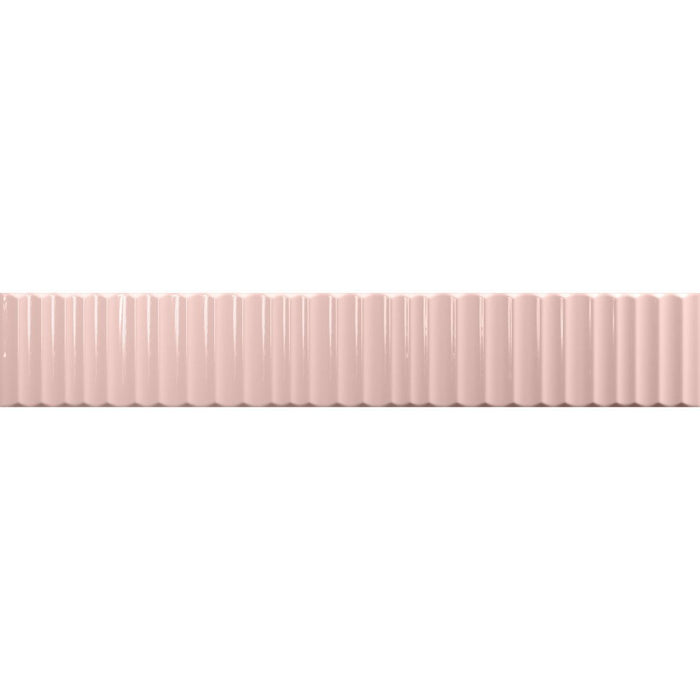 Pastel Tile|Gloss|DECOR|Pink|5cm x 30cm