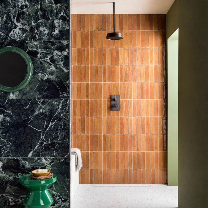 Elazar Ocker Flis Blank Veggflis 6cm x 25cm