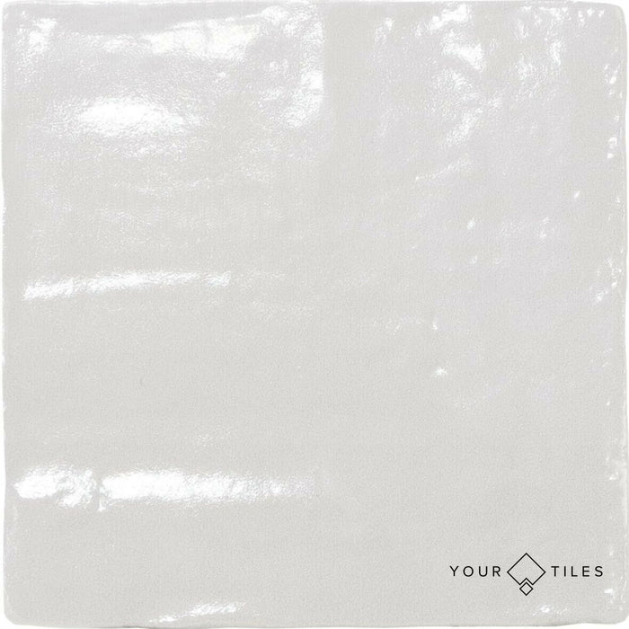 GANZE FLIESENPROBE Zellige Auster | Quadrat Marokkanisch | 10 cm x 10 cm