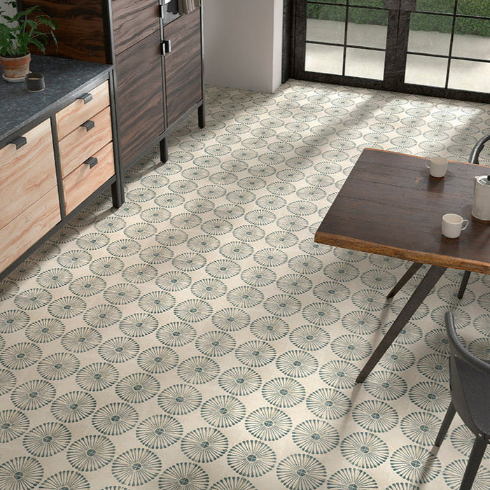 Cordoba Palmas zelený dekor 20 cm x 20 cm