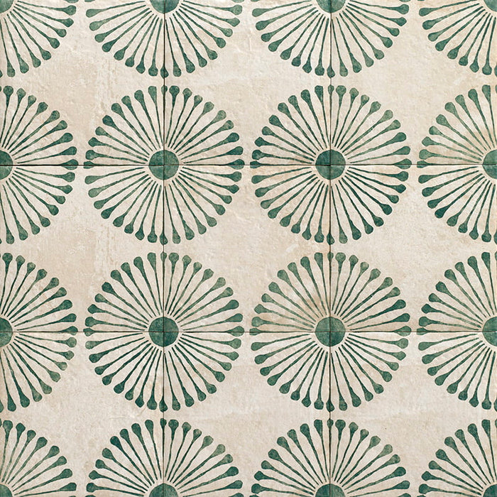 Cordoba Palmas zelený dekor 20 cm x 20 cm