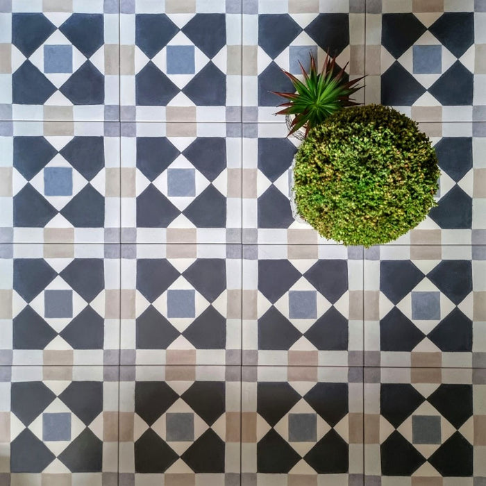 Ravello 2 Moroccan | 20cm x 20cm | Order tile pattern