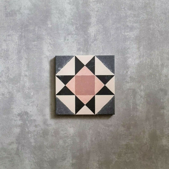 GANZE FLIESENPROBE Richmond Manor MINI Rose Pink 15cm x 15cm