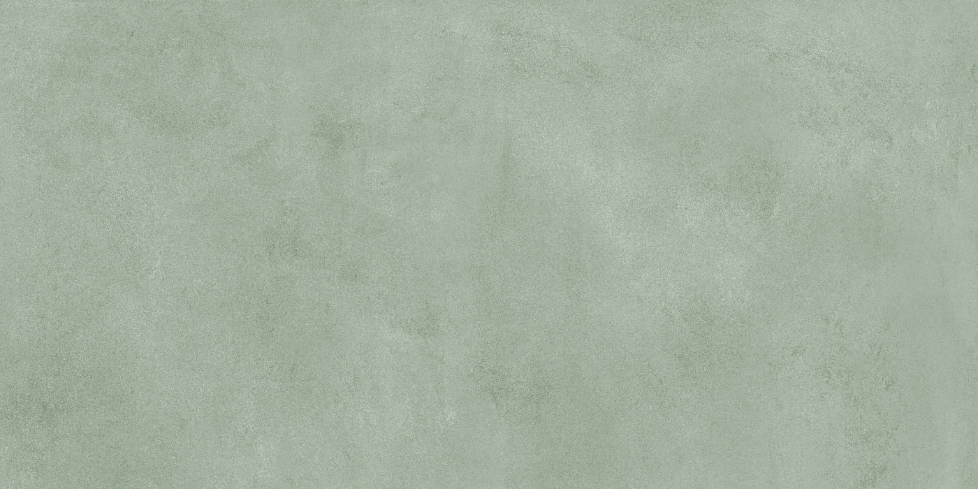 GESCHNITTENE FLIESENPROBE Podstatné Konkret Šalvějová Zelená MATNÁ 60cm x 120cm