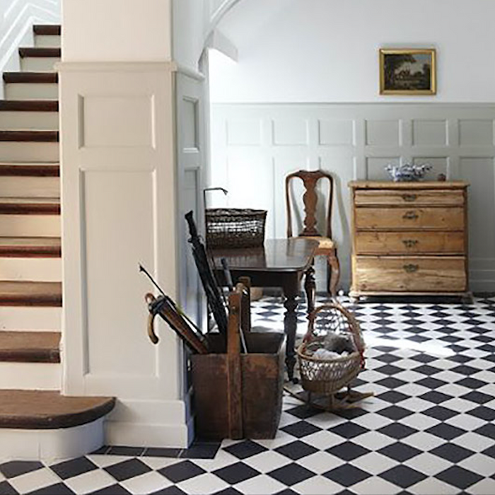 Manor plain weiße Sockel 20 cm x 20 cm