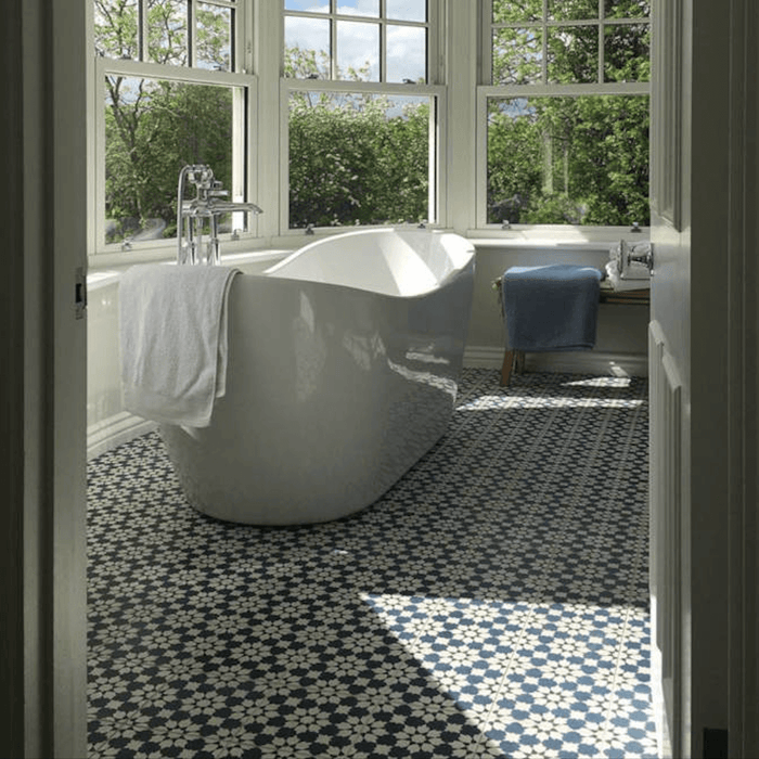 Madeira Blue Tile | Moroccan Tiles | 20cm x 20cm | Spanish Tiles