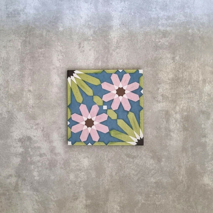 Fez Summer Moroccan Tiles Anti-Slip 20cm x 20cm