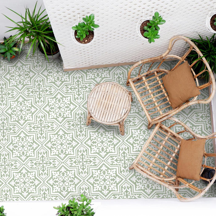 Berlin Trondite Grønn | 20cm x 20cm