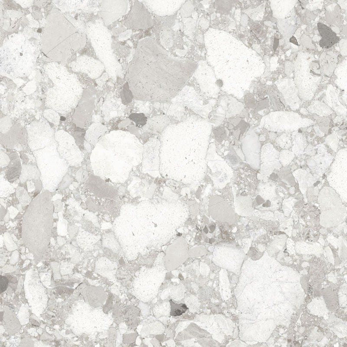 Venetian Pearl Grey | Terrazzo Tile | Matt Finish | 60cm x 60cm