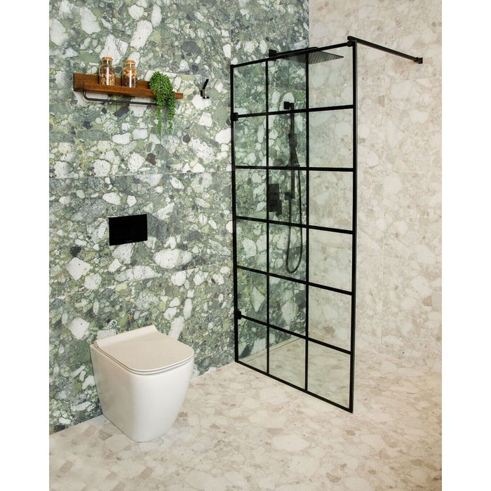 GESCHNITTENE FLIESENPROBE (Schnittstück ca. 15cm x 30cm) Venezianisch Smaragd-Grün Matt | Terrazzofliese | 60cm x 120cm