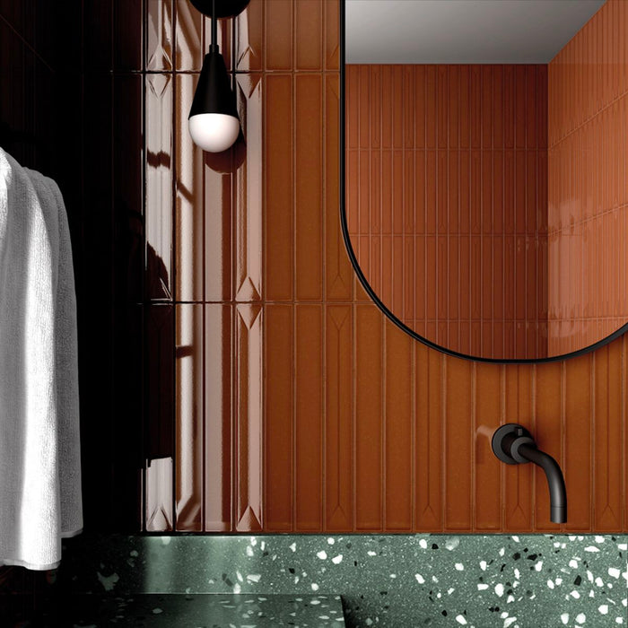 Viceroy glassa lucida al caramello, 5 cm x 40 cm