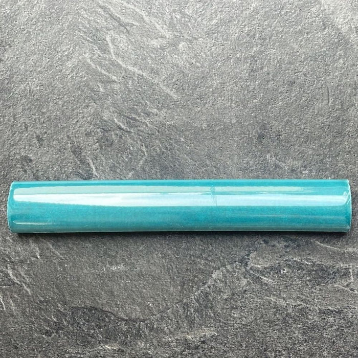 CAŁA PRÓBKA PŁYTEK Zellige Pfauengrün Płytka obramowania 3cm x 20cm